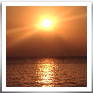 Sunset @ Senggigi beach