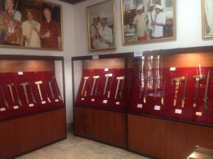 A small part of all Kris' exhibited 