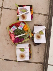 Offerings with cigarettes. What will the gods think?