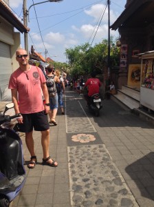 At the outskirts of Ubud Market