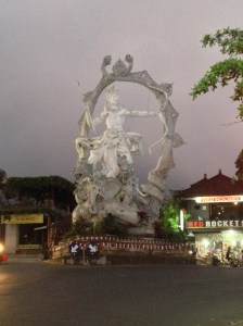 Roundabout in Ubud 