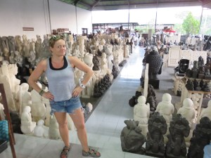 Just a small part of the sculptures available