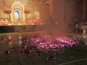 Male horse dancer also in trance and therefore almost invisible (or maybe the photografer is to blame)