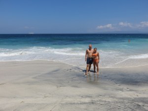 Us @ White sand beach