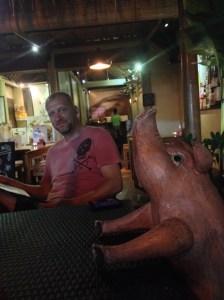 Sleeping with the fish, or eating with the pigs?