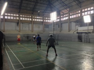 Training hall in Bali