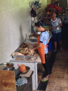 Kitchen @ Babi Guling place