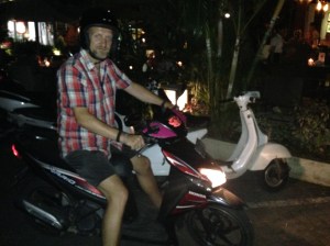 Shirt, for the first time in Ubud