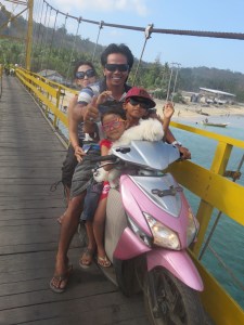 One scooter - complete family