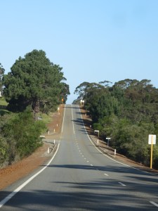 The most common view on the road. Total emptiness