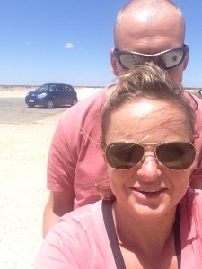 Selfie with the Blue Rat included