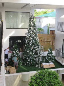 Santa Claus is coming to town....