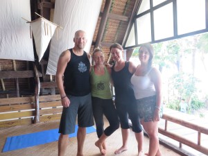 Therese and Jenna together with us