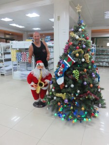 Brother in law Trond on a gig in Boracay?