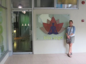 The Bliss yoga studio