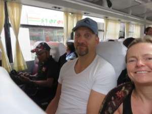 Bus Selfie, with GM in the back