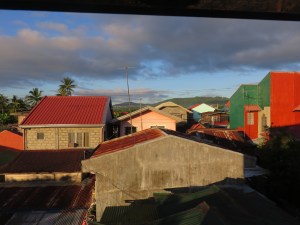 Morning view from the Gym