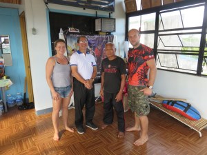 Katja, GM Rene Tongson, GM Rodel and Alexander