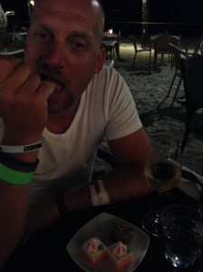 Cookie monster found victims at the buffet 