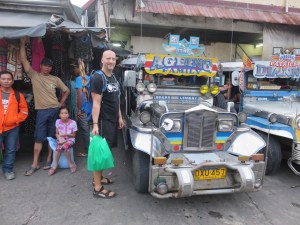 Entering a Jeepney @ Jeeepney street