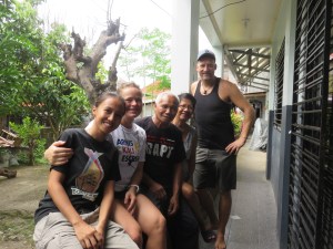 The Dagooc family (part of it) with Cydel, GM and SGM plus the two of us