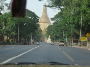 The Pagoda from afar