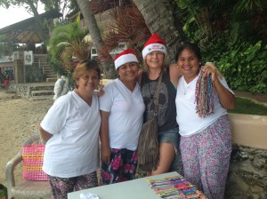 Wrist band making ladies