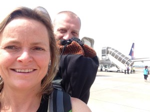 Bye bye, Siem Reap. Boarding selfie