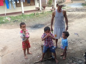 I was enteraining kids of all ages during my work