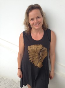 Katja looking good in indian dress