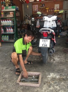 Getting the tube replaced