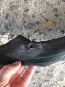 The valve was supposed to be here