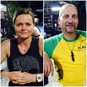 Waiting for the transport to the fights