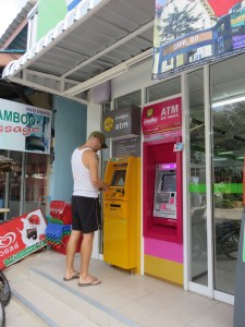 Getting more cash. It's easy to burn through the wad of bills