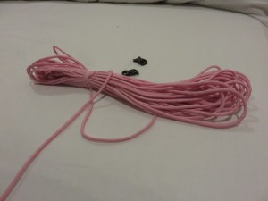 Paracord and bracelet locks from Heikki