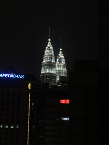 View from our little balcony