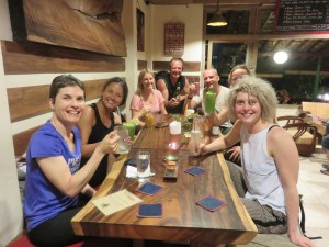 A rear day, we eat dinner with some of Katja's calssmates